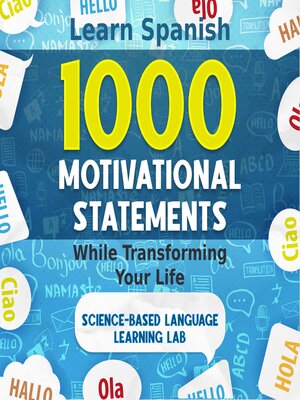 cover image of 1000 Motivational Statements